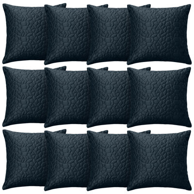 Aspire Homeware Geometric Square Velvet Cushion Covers