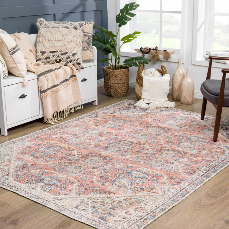 Oriental Indoor Rug, Rectangle 5'3" x 7'3"