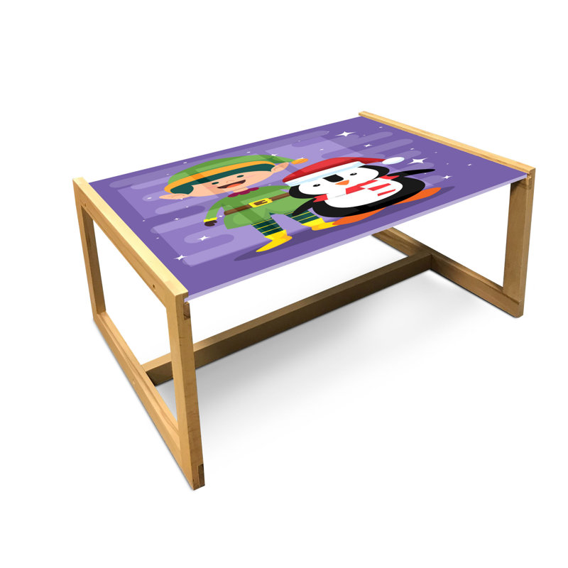 Maritza Sled Coffee Table, 90cm H x 62cm W x 40cm D