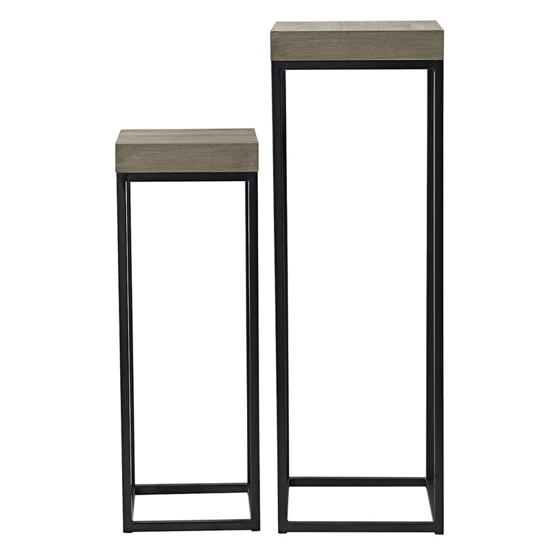Aian Plant Stand - Set of 2, Brown
