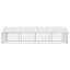 Grand chenil rectangulaire en acier galvanisé pour chien vidaXL 236,2 po x 118,1 po x 59,1 po-131401742