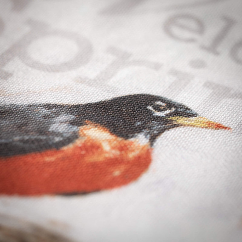 Multicolore H 18,25 po Sullivans Gygi Welcome Spring Robin; multicolore