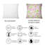 Floral Throw Pillow-498269722