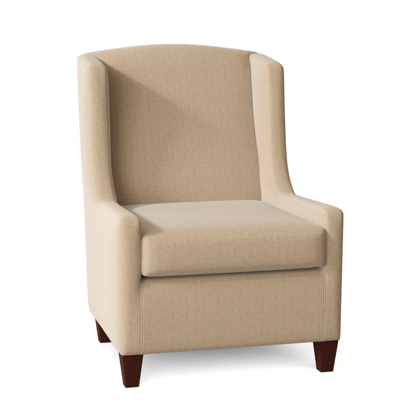 Sweetwater Wingback Chair, Manhattan, Anello 22 Navy Performance Twill, Yes