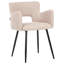 46cm H Boucle Upholstered Armchair