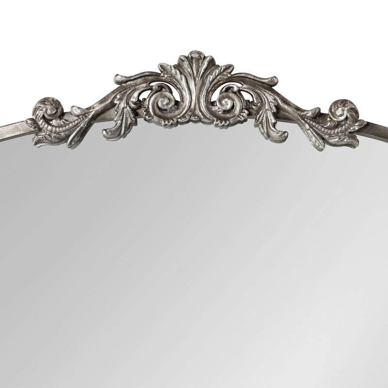 Anglo Metal Flat Mirror, Silver, 28.5" x 36"