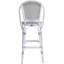 Sofie Outdoor Bar Stool with Cappuccino Dots-58880458
