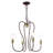 Rocha 4 - Light Steel Dimmable Classic / Traditional Chandelier-1909892626