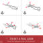 Arbre de Noël de 6 pi avec branches enneigées, 800 pointes, 61 branches de pin, base robuste et réaliste, plateforme stable