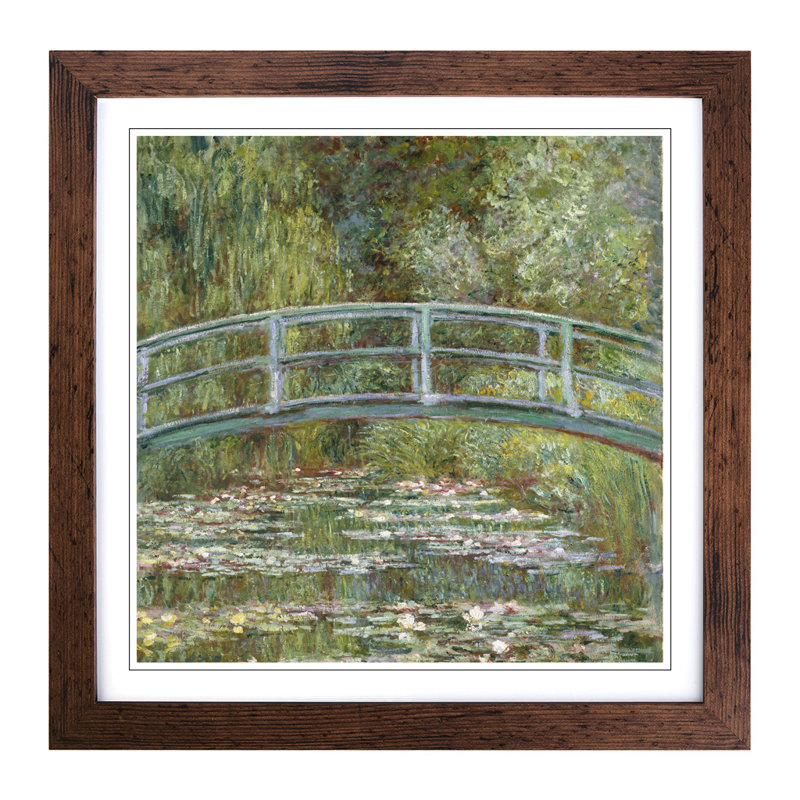 Claude Monet - Single Picture Frame Painting, Walnut