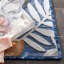 Tapis intérieur / extérieur bleu / gris Strinko-1041346285