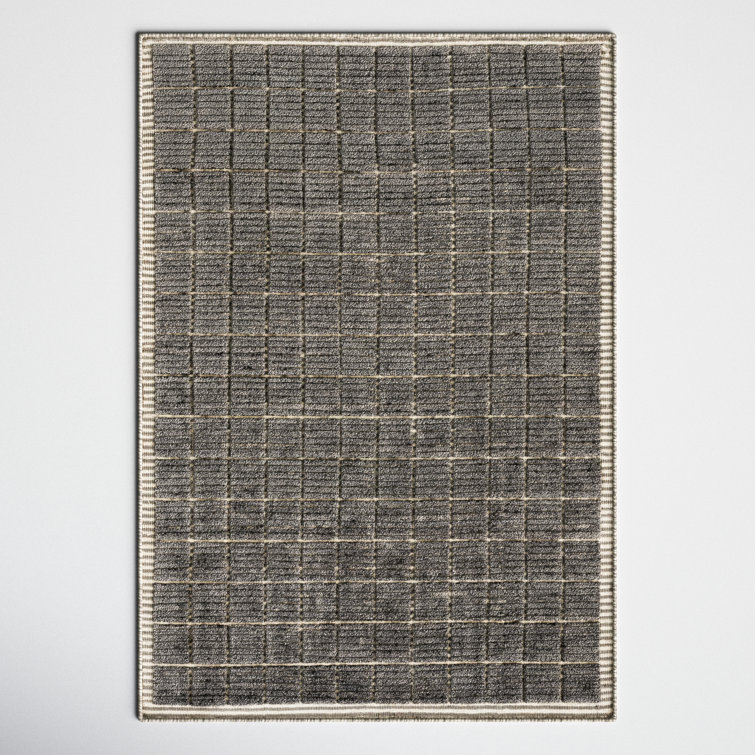 Jacey Hand Loomed Gray Rug
