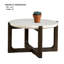 Salon de style transitionnel 1 pièce 25 po Table de cocktail Quartz