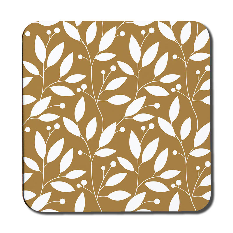 Square 6 Piece Coaster Set