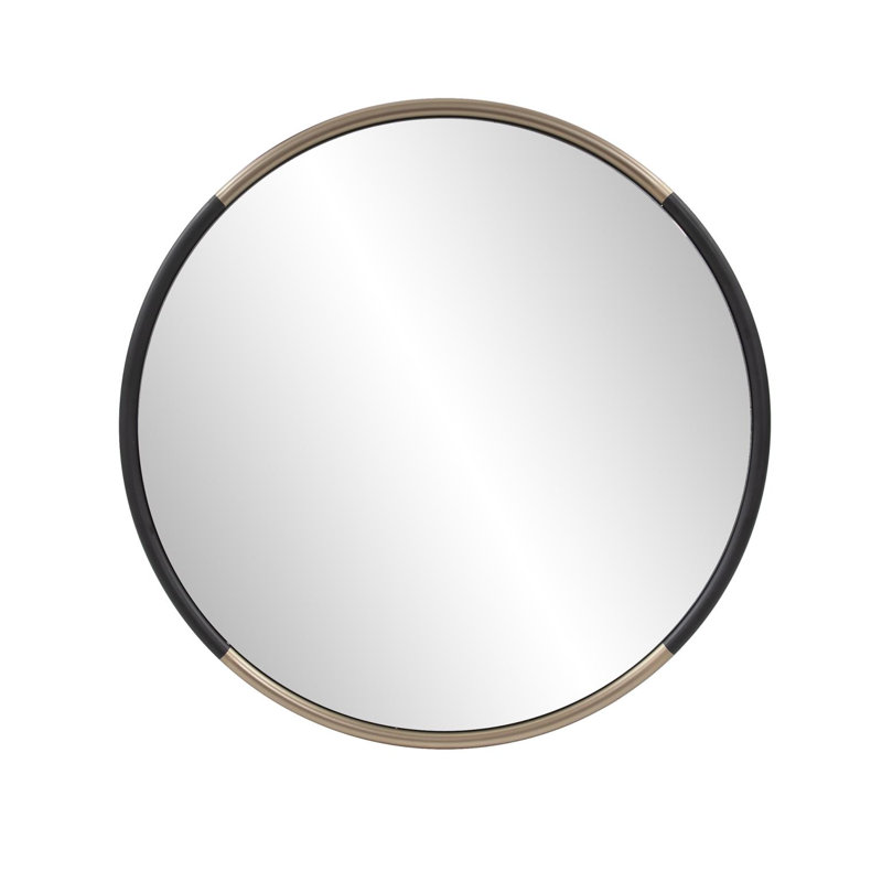 Zacariah Metal Round Mirror