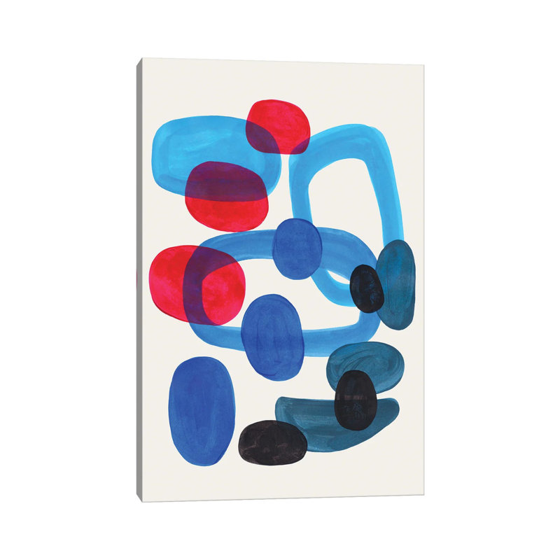 Ocean Pebbles by EnShape - Wrapped Canvas Print, 20.32 cm H x 30.48 cm W