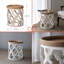 S/5 French Country Home Decor Collection (Includes An Artificial Plant, Vase, Trays, Stool And Side Table)