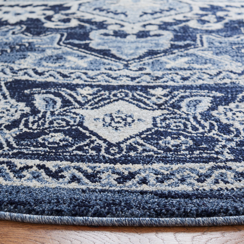 Cestina Performance Oriental Rug, Round 6'7"