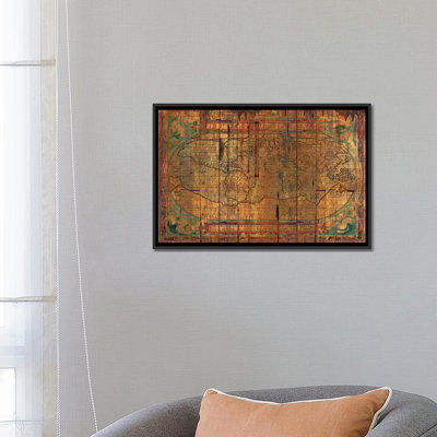 " Distressed Old Map " by Diego Tirigall