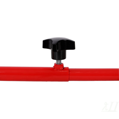 Hatch Jammer Holder Support Rod Replacement,Retractable Car Door Jammer Kit,Replacement Car Trunk Lift Gate Support for Automotive Paint Polishing Door Fixing,RED