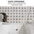 28-32" W x 72" H Frameless Pivot Shower Door with 1/4" (6mm) and 5/16" (8mm) Tempered Glass, Swing Shower Glass Door with Towel Bar, 105°Stop Prevents Collisions, Chrome Finish-123829987