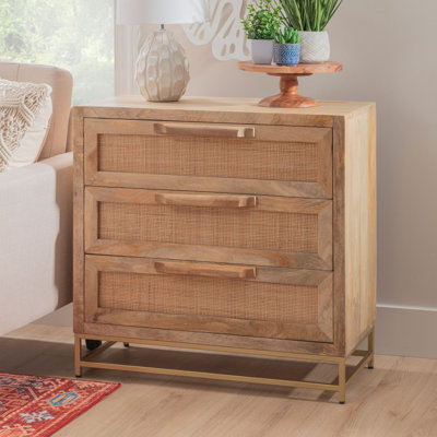 Commode 3 tiroirs Dunster