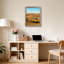 Cadre mural en bois gris-133344765
