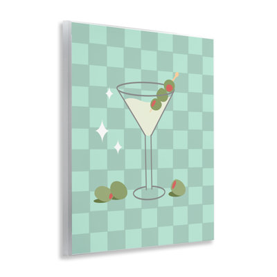 «Chequered Martini» par Anna Quach