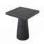 Table basse avec base piédestal