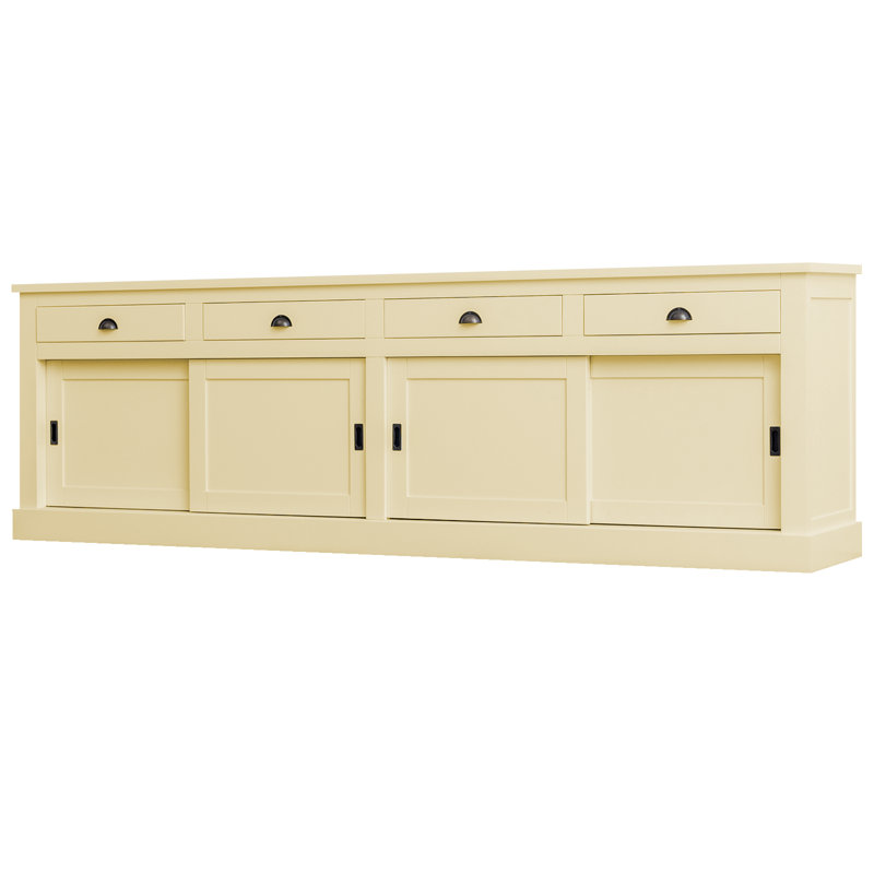 Ankit 300cm Sideboard, Light Ivory