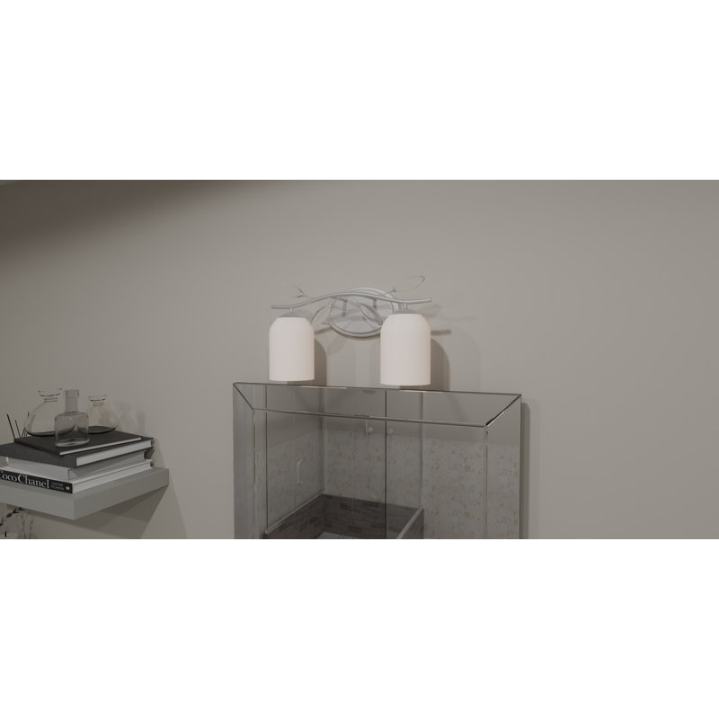 Éclairage pour meuble-lavabo à 2 lumières à intensité variable Nikaniki