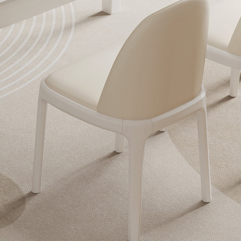 Simple modern rectangle dining table set, 29.5"H x 63"L x 35.4"W