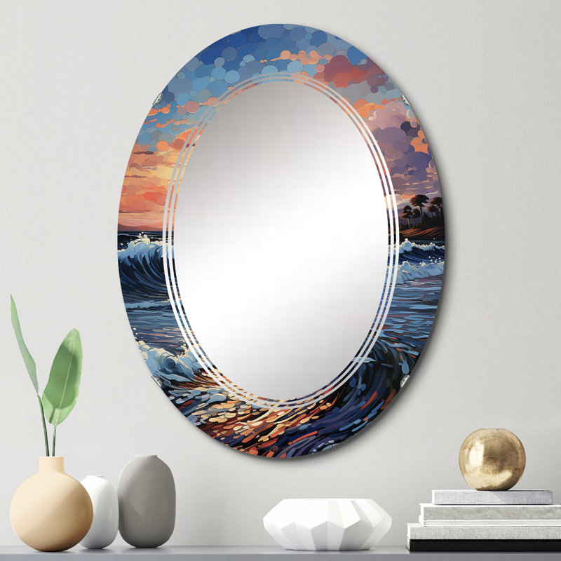 Miroir mural Essebtine, 30 po x 20 po