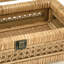 Hand Woven Rattan Metal Storage Bin