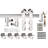 Karlyn Wood Framed Barn Door Accent Mirror-70581724-12055737