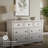 Geovana 7 Drawer Double Dresser