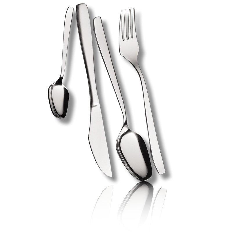 Ensemble de couverts Ivy Bronx Marhild - Service pour 4