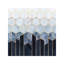 « doux blue hexagones » par elisabeth fredriksson-print-49715556-49715557