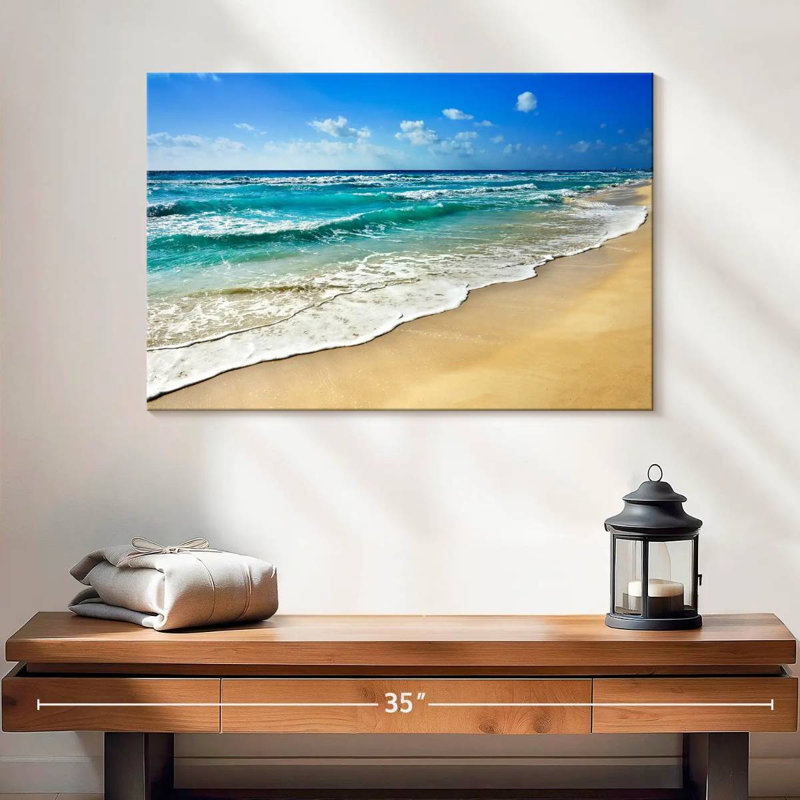 Ravi Cancun Beach II, 16" H x 24" W