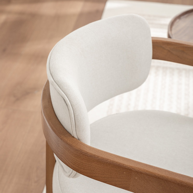 Chaise rembourrée Bula Stanford, Beige, 2