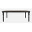 Ensemble de salle à manger extensible en bois massif de pin Aashma-1962985508-1962985511-1918453290