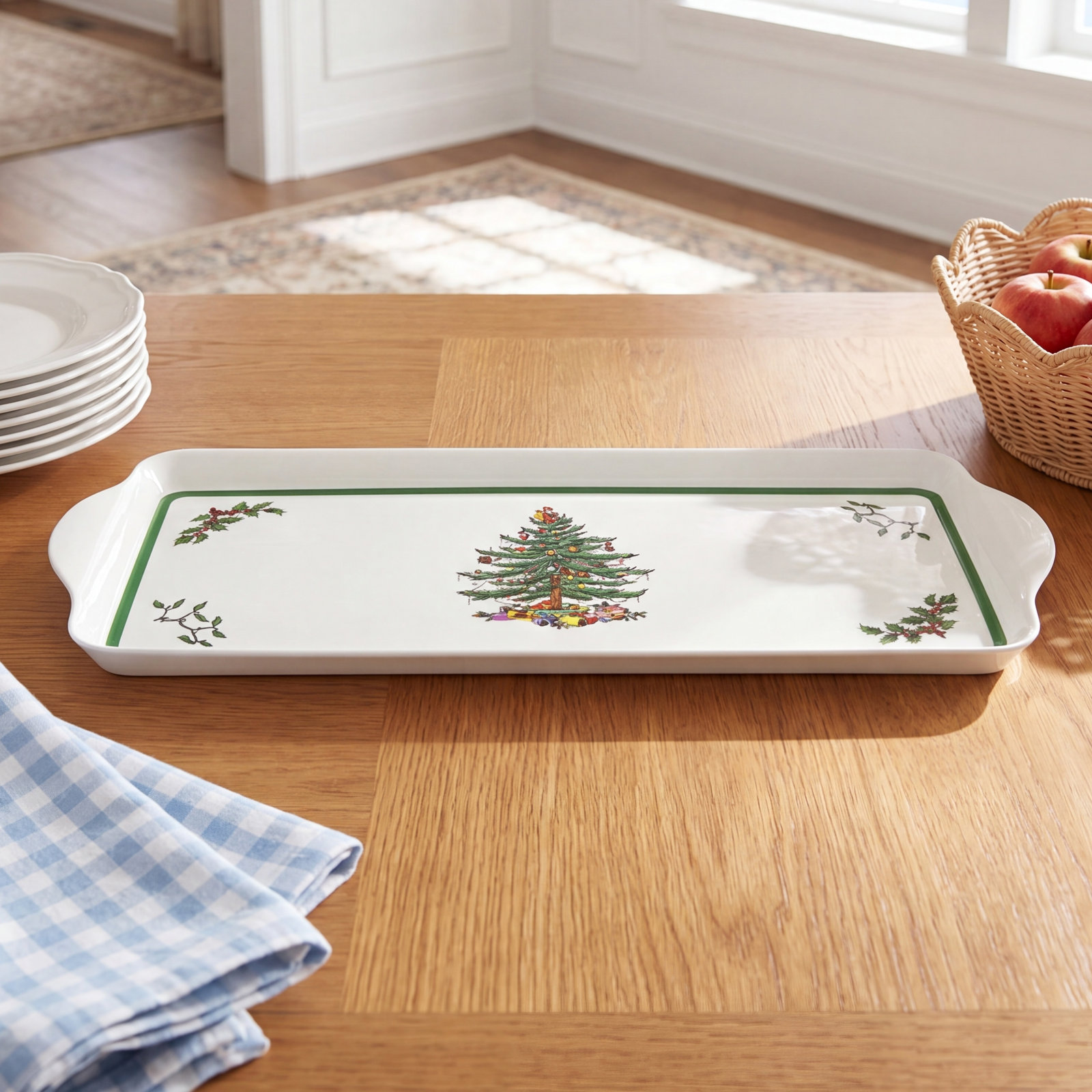 Christmas Tree Platter