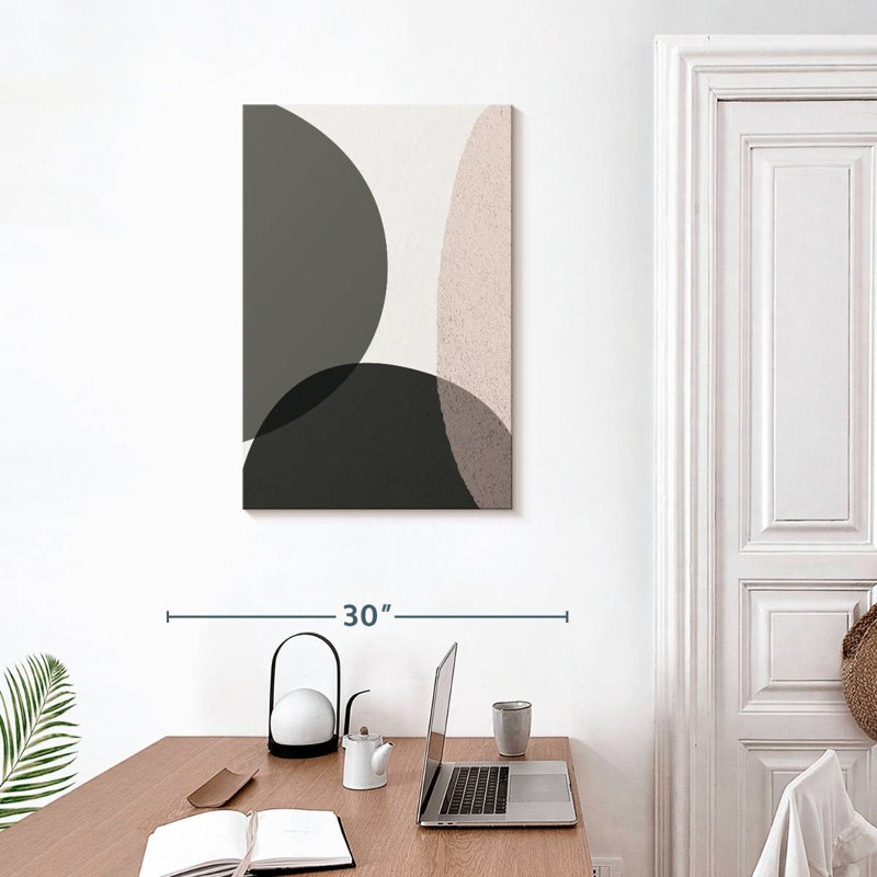 Avery Minimalist Circles IV, 30" H x 20" W