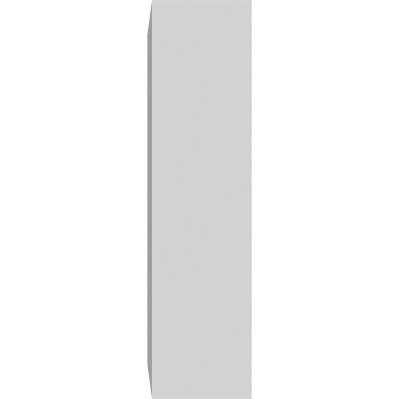 Rosette standard à bord carré Sedgwick (paquet de 2), H 4 po x l 4 po x P 1 po