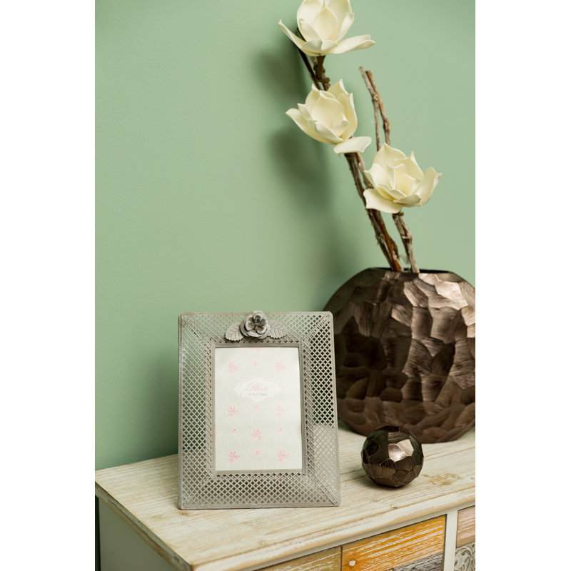 Coble Grey Metal Picture Frame, 22cm x 26cm