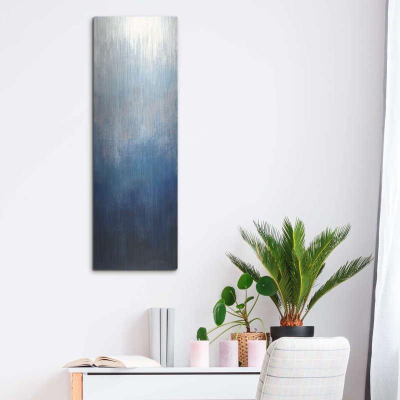 «Silver Wave I» par Silvia Vassileva, H 36 po x l 12 po