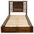 Fireside Lodge Appalachian Windowpane Platform Bed - Queen-1857958003