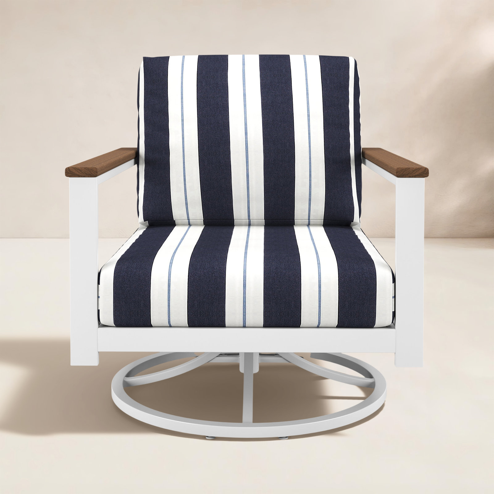 Townsend Sunbrella® Patio Lounge Chair, Brown