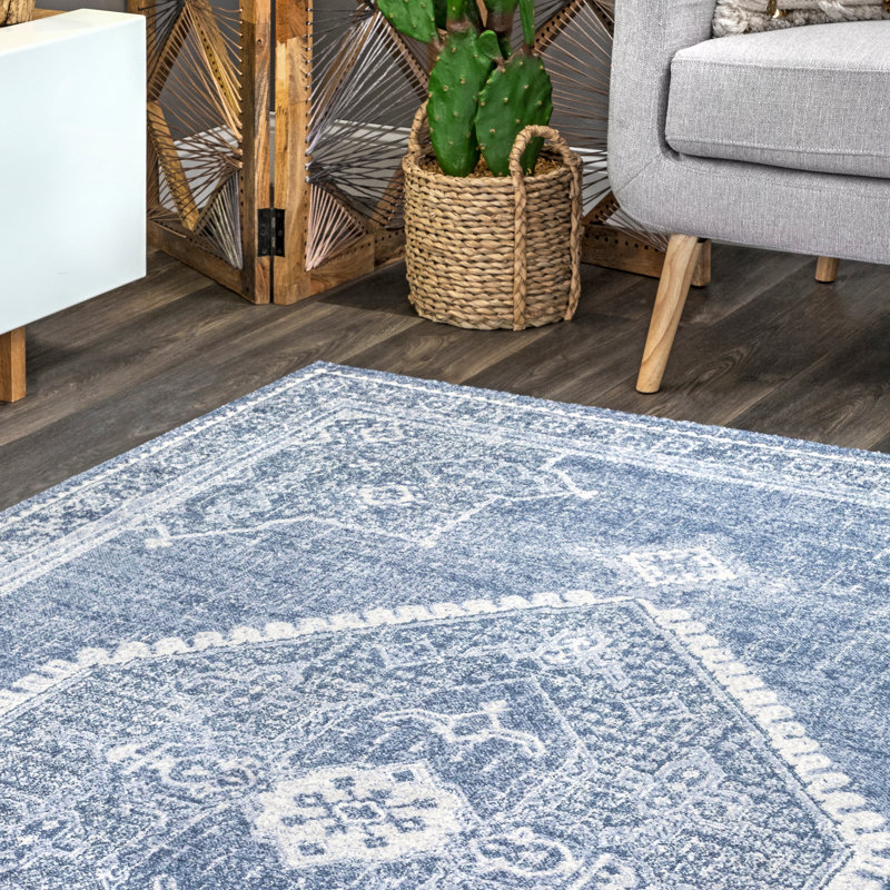 Loren Southwestern Indoor Rug, Square 6'