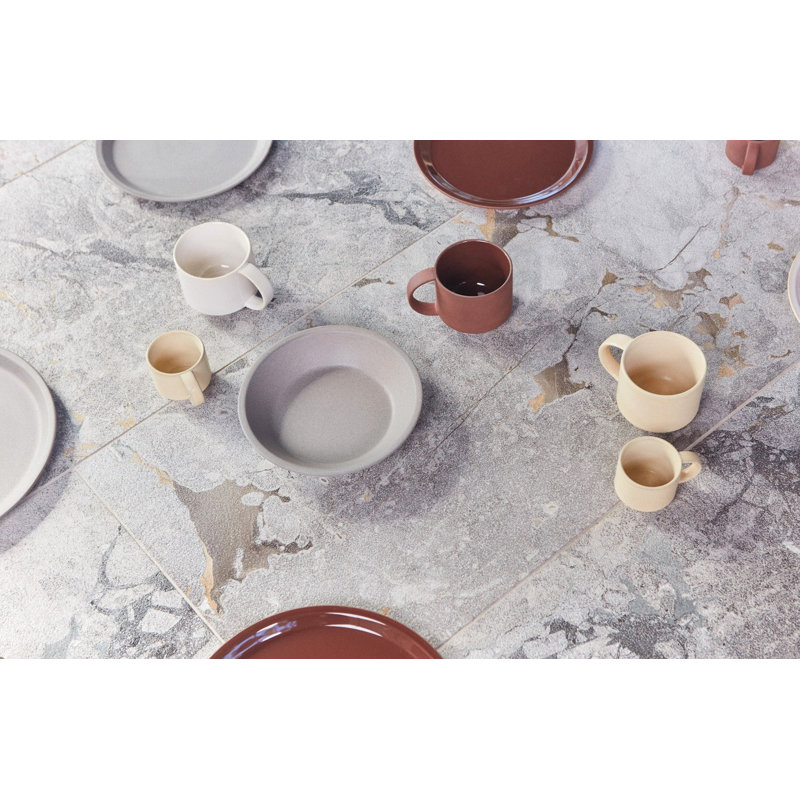 Yuka Handmade Terracotta Coffee Mug, Off White